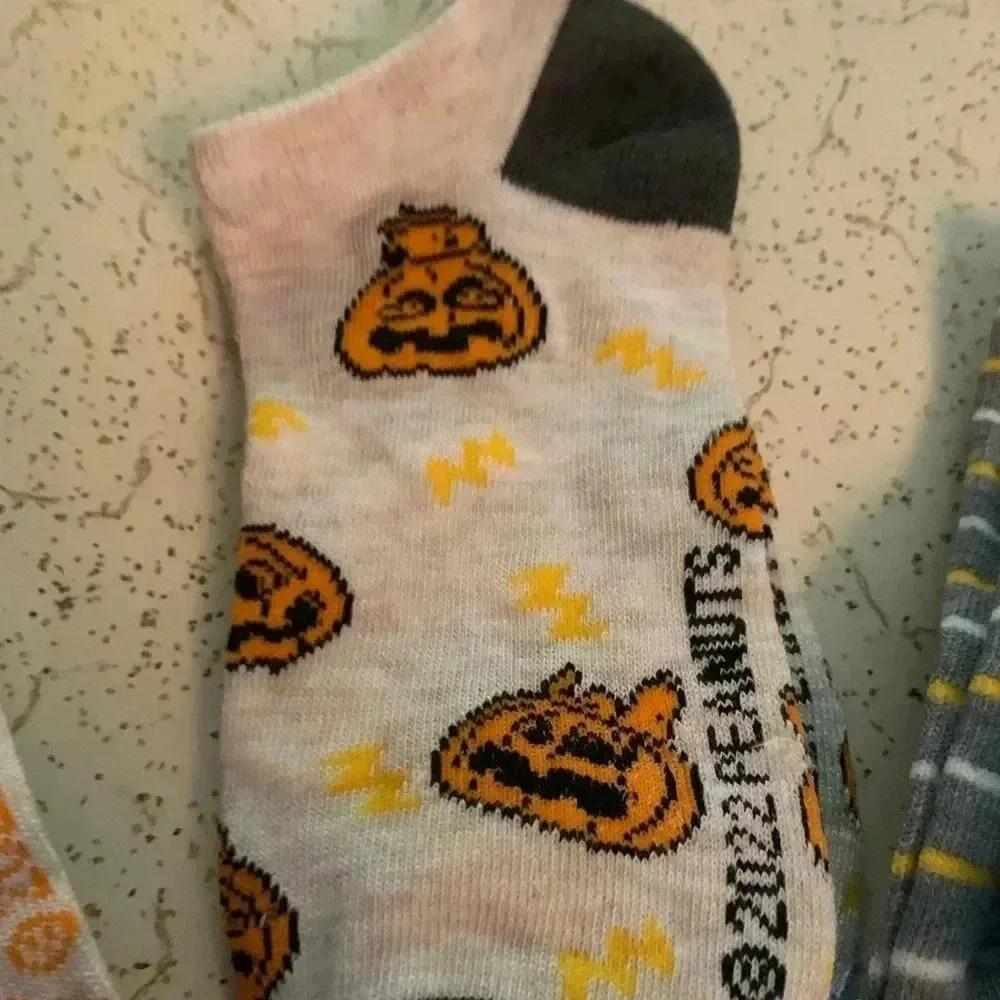 5 Pack of Kids Halloween Socks